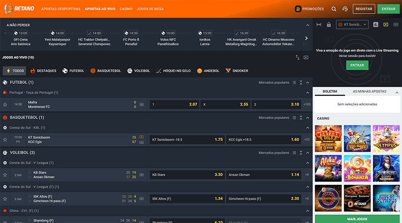 betano sportsbook page